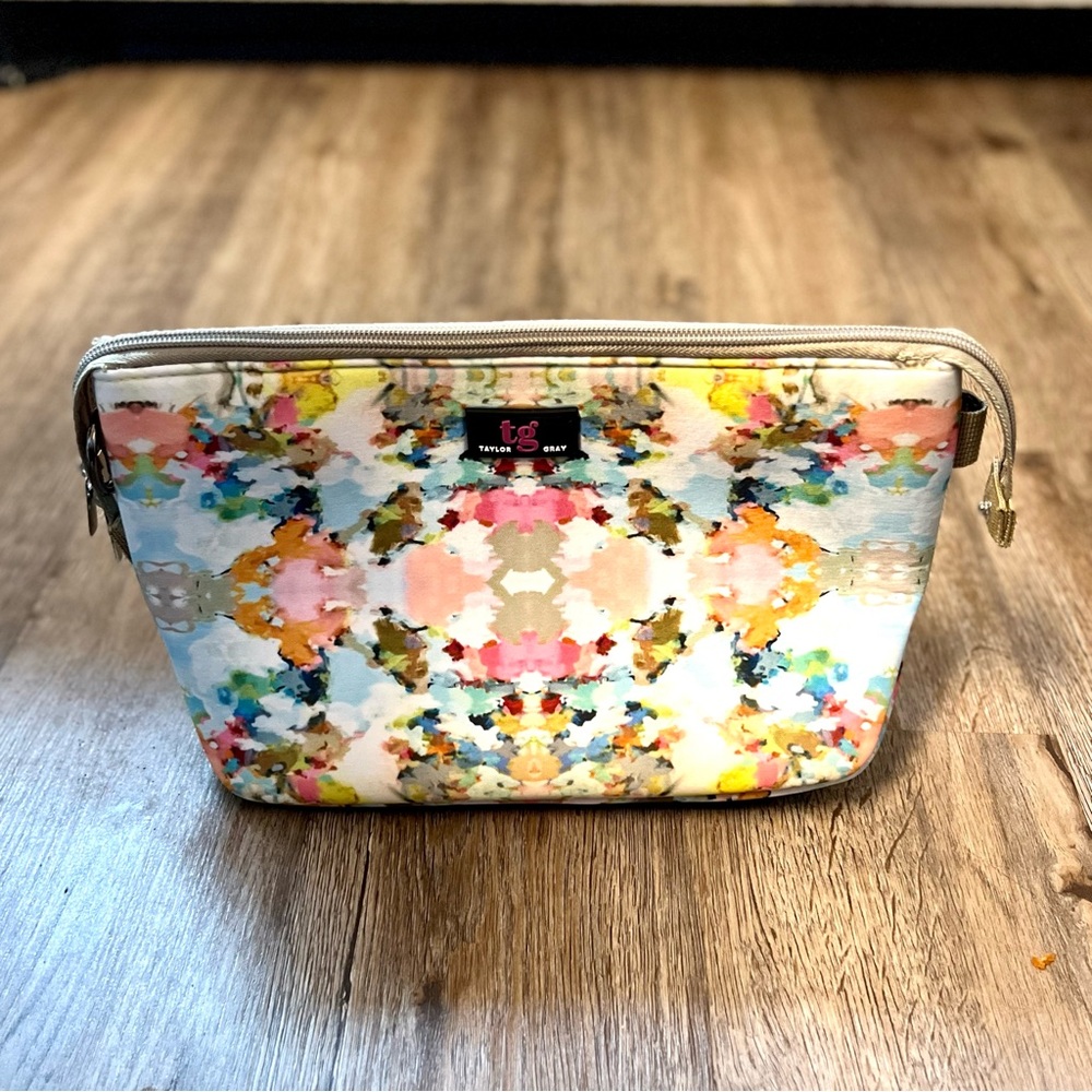 Laura Park x TAYLOR GRAY neoprene Under the Sea Large Makeup Bag